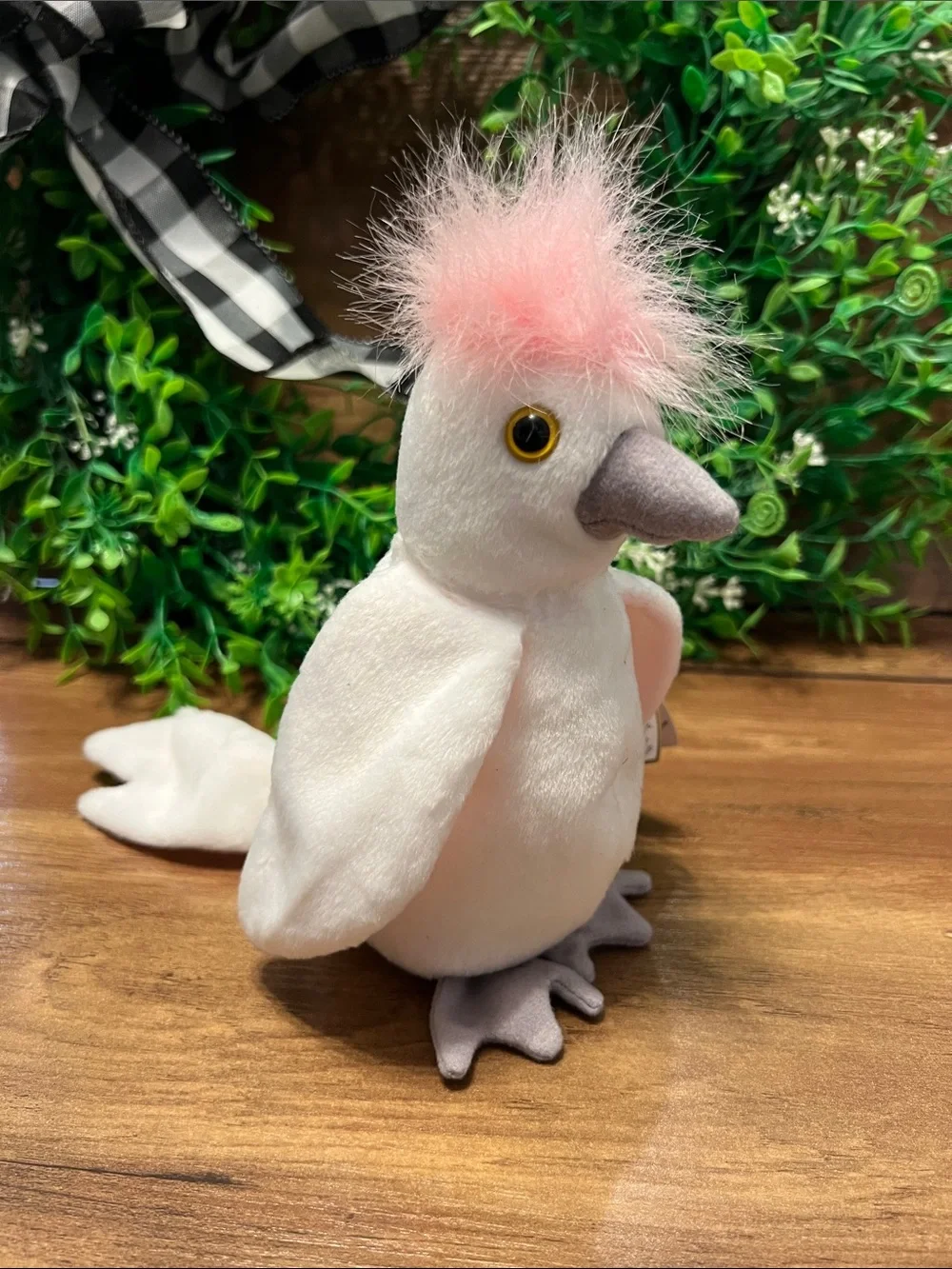 TY Beanie Baby Kuku the Cockatoo TAG ERRORS RARE RETIRED 1997 1998